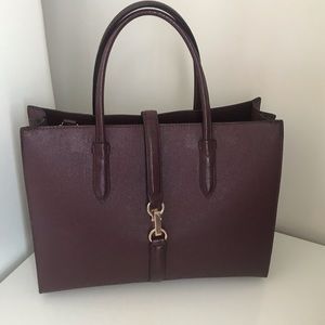 H&M burgundy handbag